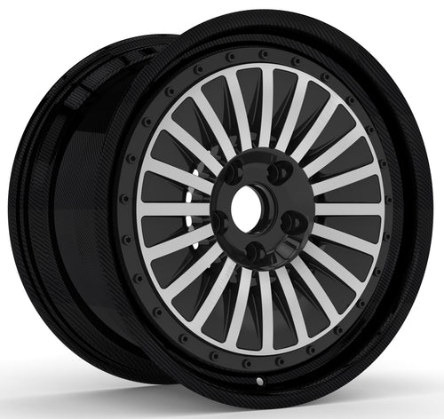 07-19-10.5J Turbine Multi-Spoke Forged Wheel image 1