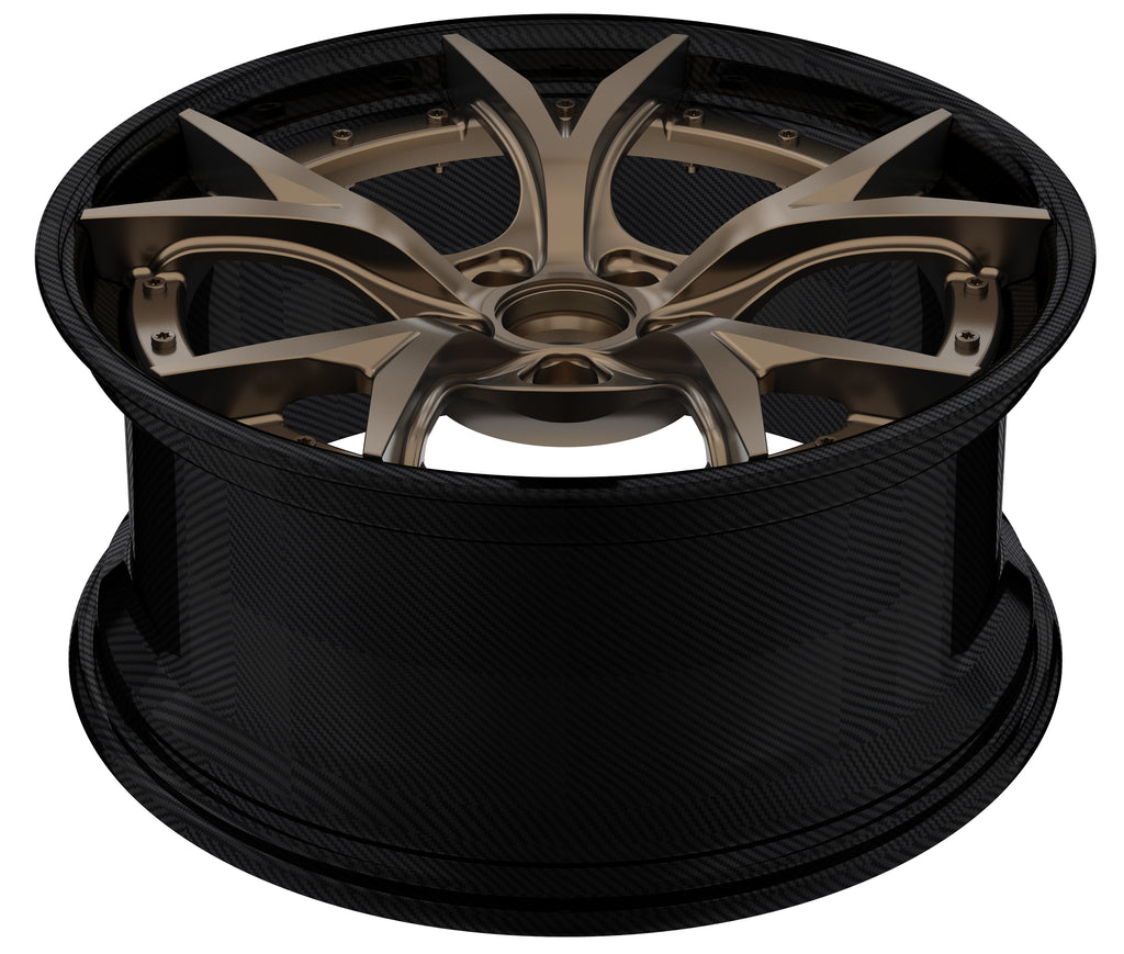 10-20-9J Starburst Split-Spoke Forged Wheel image 3