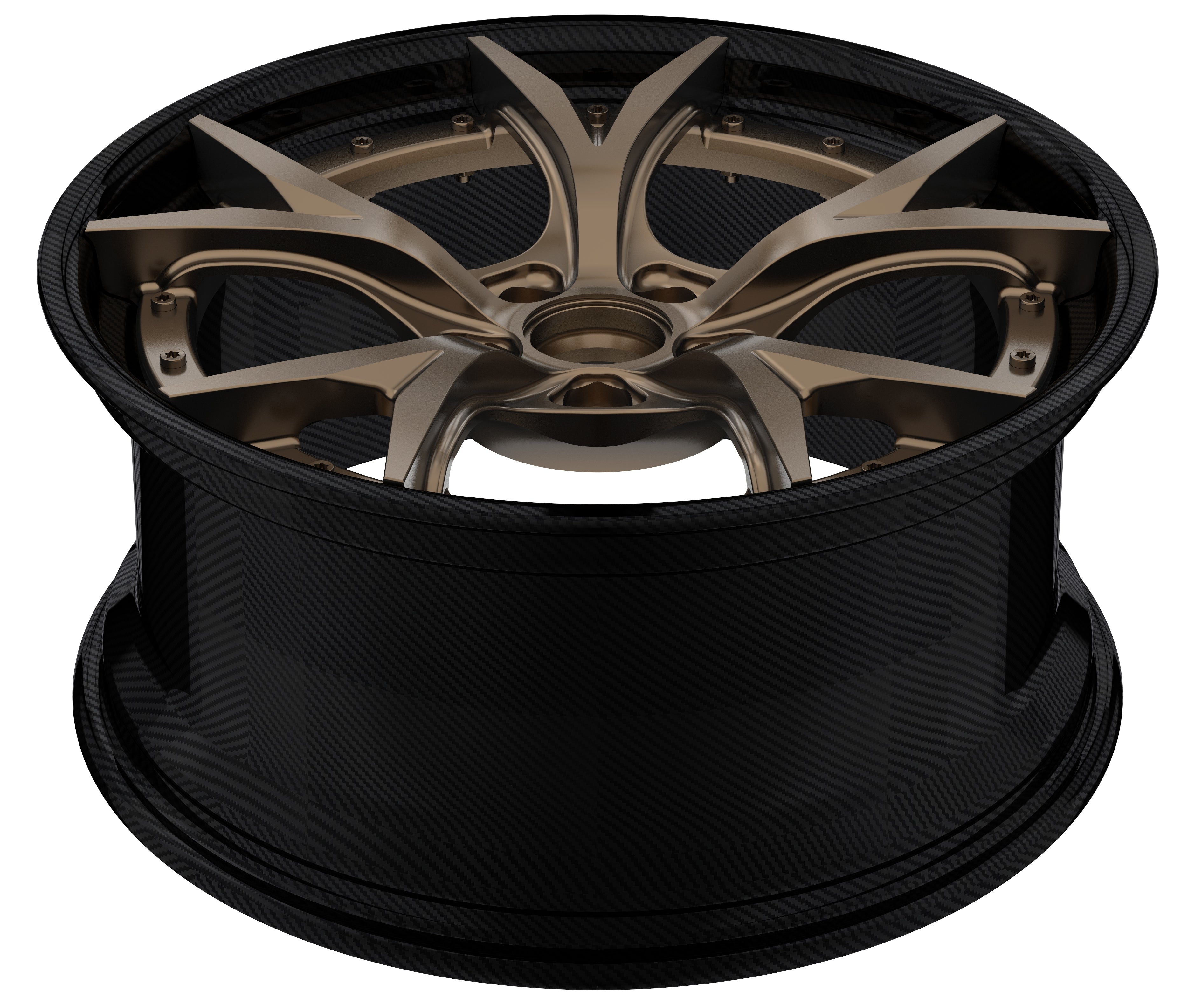 10-20-9J Starburst Split-Spoke Forged Wheel image 3