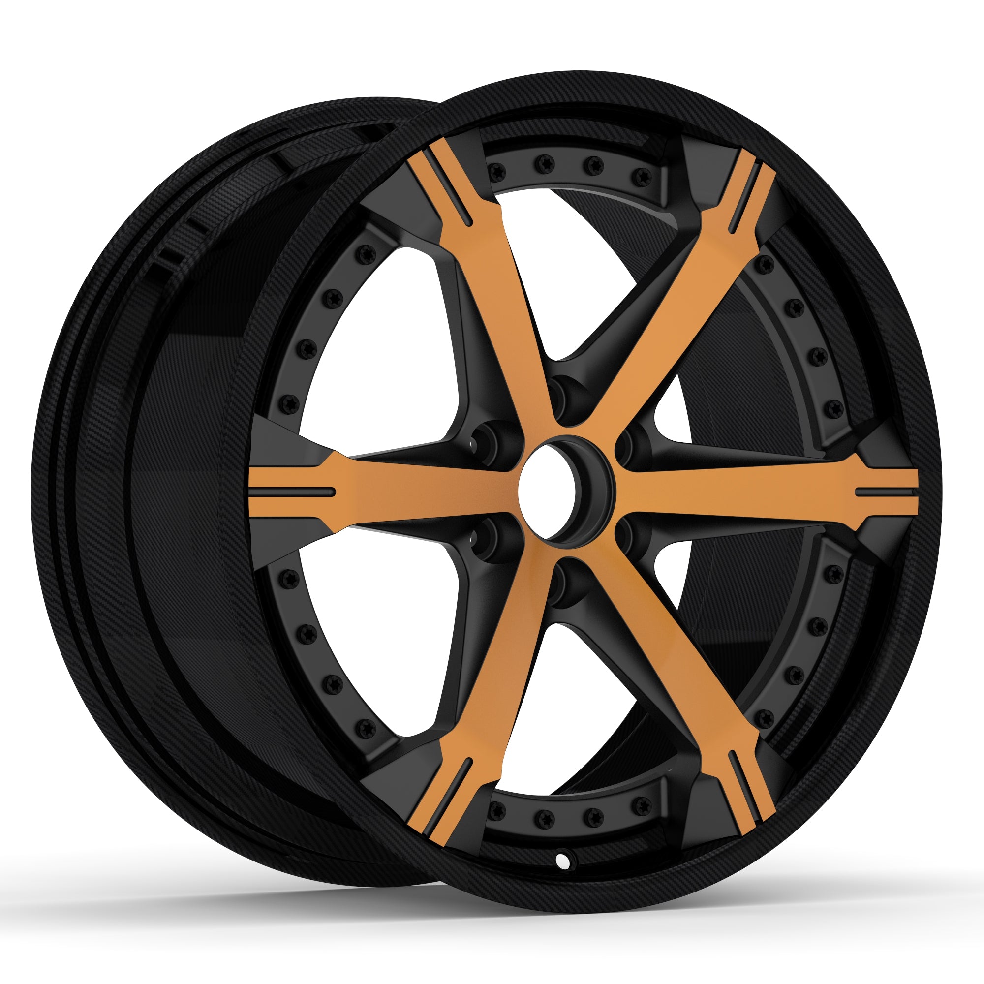 11-20-10J Deep Concave 6-Spoke Forged Wheel image 1
