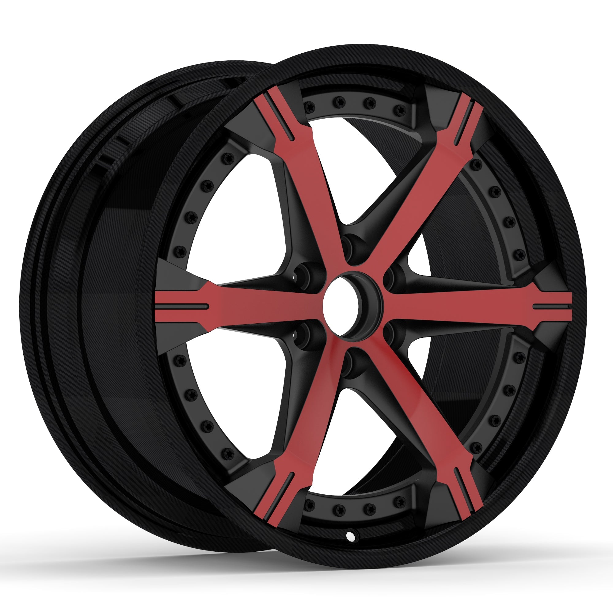 11-20-10J Deep Concave 6-Spoke Forged Wheel image 2