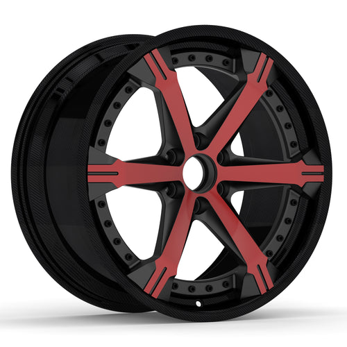 11-20-10J Deep Concave 6-Spoke Forged Wheel image 2
