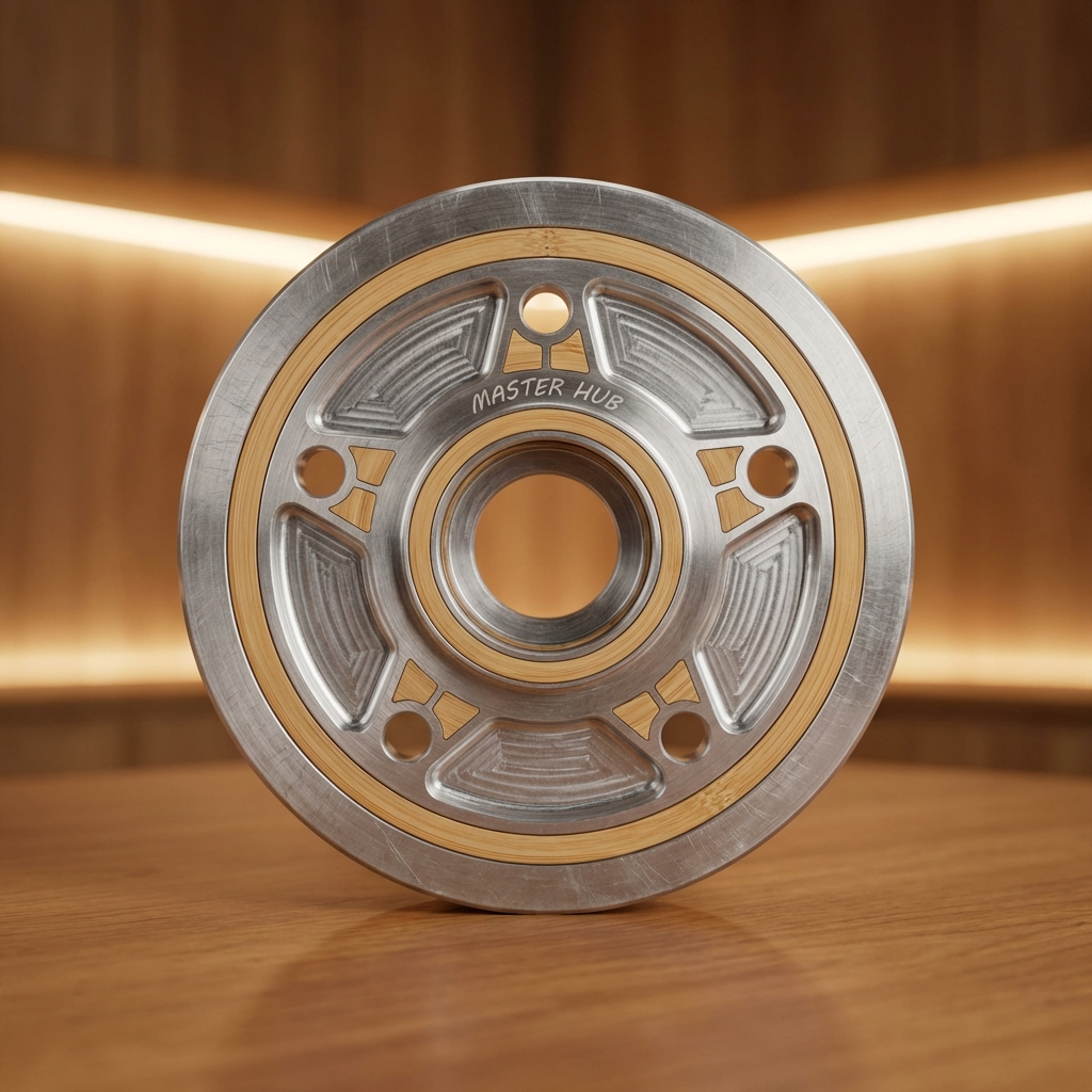 Group J: Bamboo Inlay Machined Al